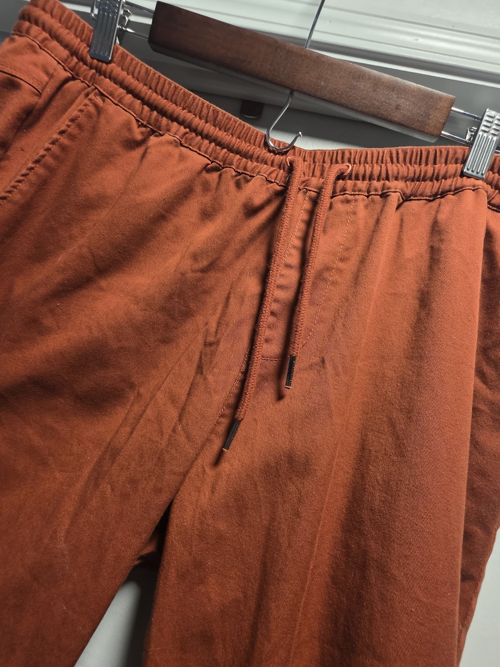 Volcom Men's Rust Drawstring Joggers - Picture 3 of 10